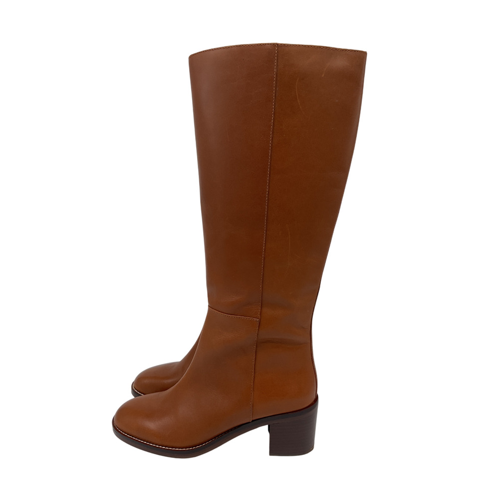 Madewell Classic Brown Francie Tall Boots Size 8 - Picture 2 of 7